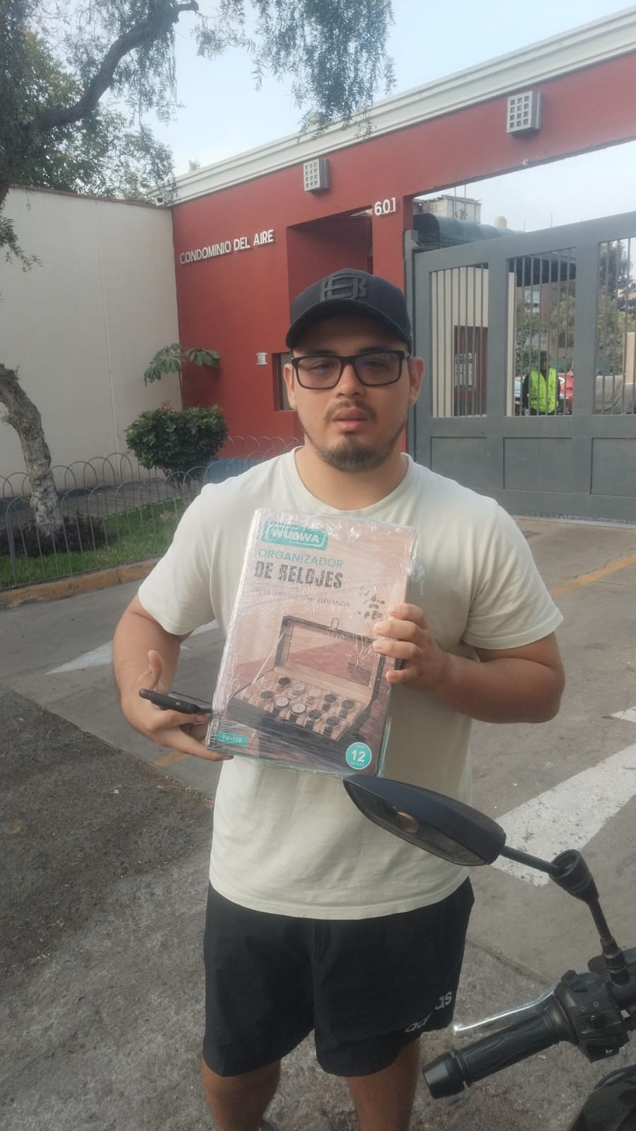 Cliente con su producto