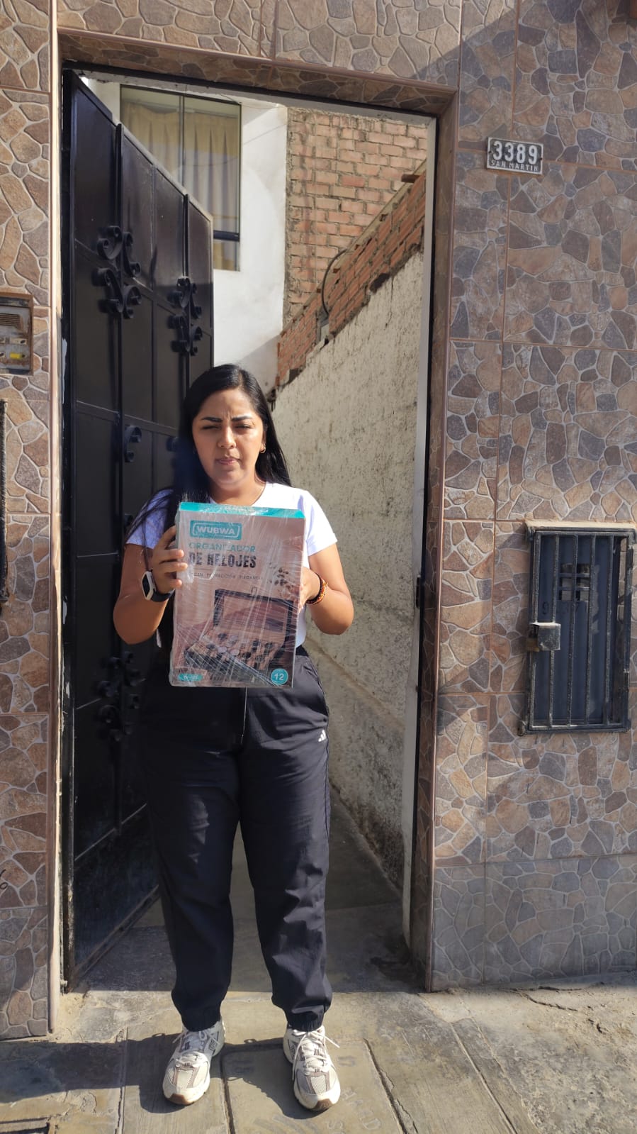 Cliente con su producto