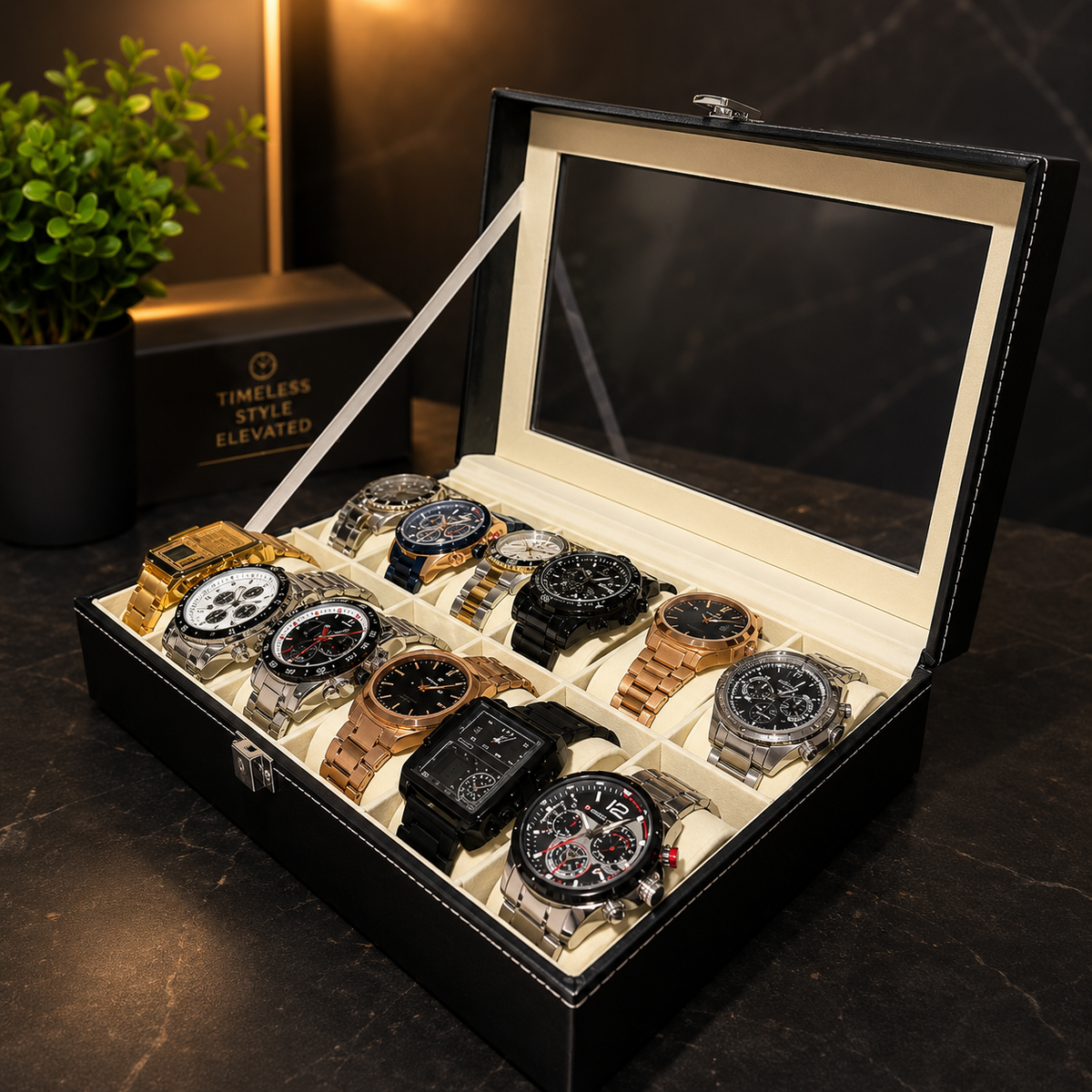 Porta relojes (12 unidades)
